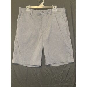 PGA Tour Men's 36 Shorts Flat Front Active Waistband Gray Heather Golf